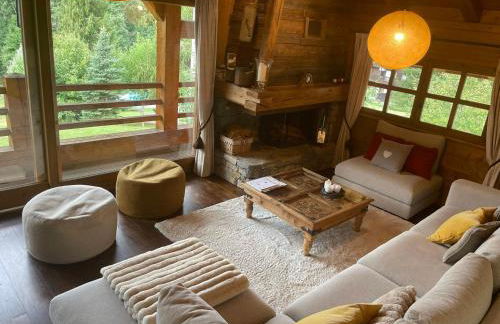 Chalet Grand Standing à Megève - 5 min des Pistes, 5 Chambres, 10 Pers. - FR-1-432-95 - Foto 4