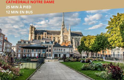 4 Ch - 10 pers - Grande Maison - Parking - Jardin - BBQ - Foto 54