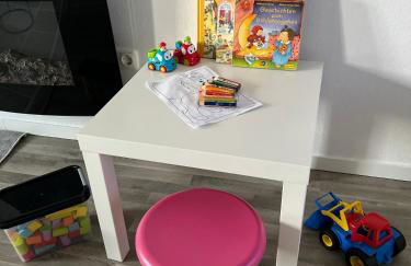 Ferienwohnung Haus Moorblick Garten mit Terrasse Netflix E-Kamin Thermomix - Foto 19