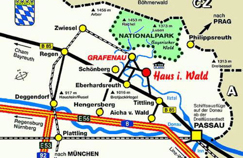 BayerischerWald-Ferien-Blockhaus-Panoramablick-Grafenau Haus im Wald-Vogelthenne 19, fast Alleinlage-ILZtal-Blick nähe Rothauer, Saldenburger, Ebenreuther und Eginger See im Dreiburgenland, unweit der Dreiflüße-Stadt PASSAU an der Donau Inn und ILZ - Foto 57