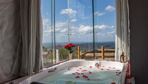 Chalé Formoso - Chalé Romântico com Hidromassagem - Foto 5