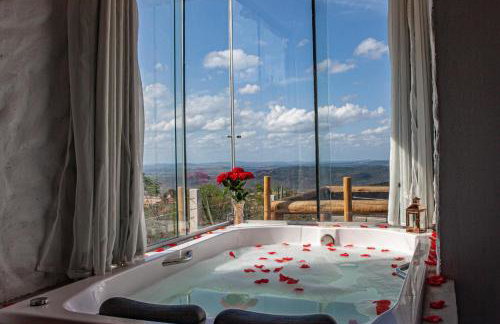 Chalé Formoso - Chalé Romântico com Hidromassagem - Foto 5