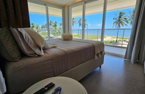 Piscina aquecida, 5 suítes e pé na areia com vista espetacular!! - Photo 3