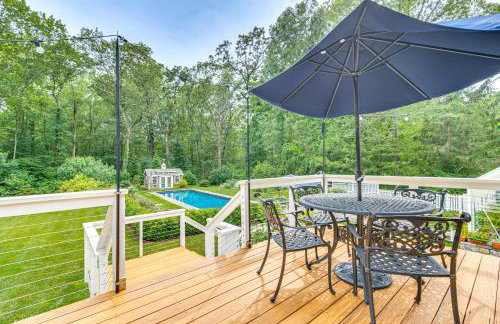 Pool, Sunroom and Gardens Luxe Sandy Hook Home! - Foto 2