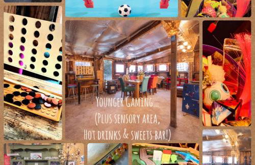 Stones Cottage Farm, nr Haworth, family friendly, work friendly, gaming barn, hot tub, free wifi, free parking, EV point - Foto 11