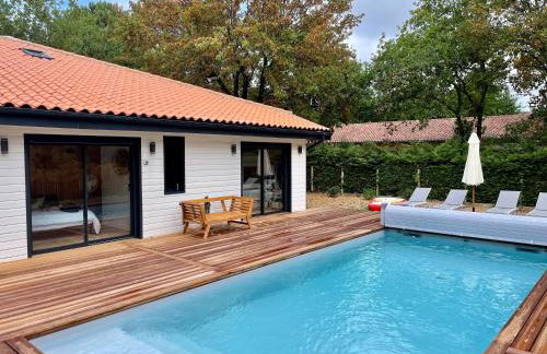 Cap Ferret - Villa Sérénité - piscine, proche Océan et Bassin, classée 4 étoiles Meublé de tourisme - Foto 3