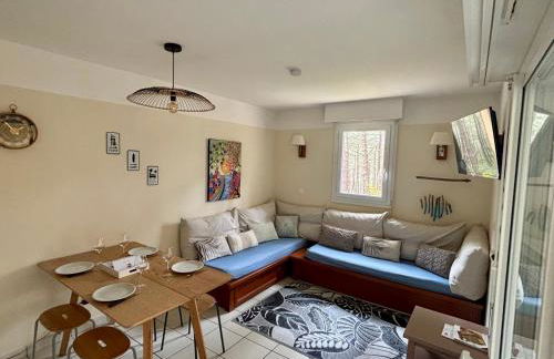 Résidence Les Grands Pins - T2 avec piscine - Foto 4