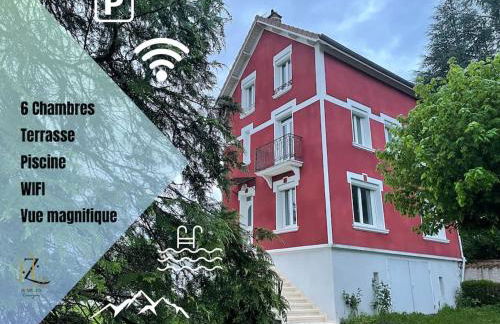 Qouei Eichi la maison fleurie PISCINE Campagne - Foto 1