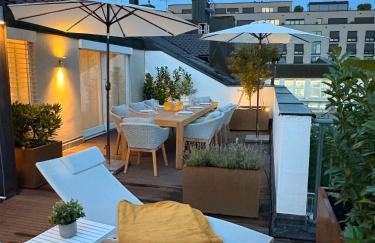 Munich Penthouse with Kitchen, Roofgarden and Parking - Foto 11