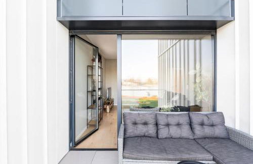 Basel-Tram 8-Tristate-Bridge-Riverview - Foto 4