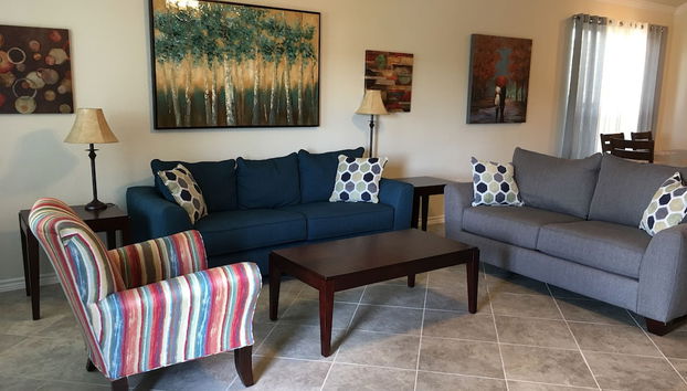 Zona de estar del vestíbulo