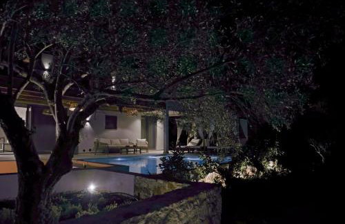 Villa Mourelo luxury villa in chania with private pool jacuzzi - Foto 73