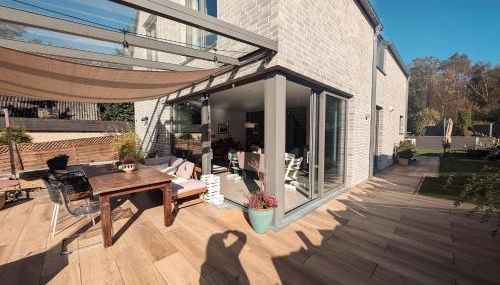 Architektenhaus mit Spielplatz, Sauna & Pool am Wald nahe Hamburg - Foto 2