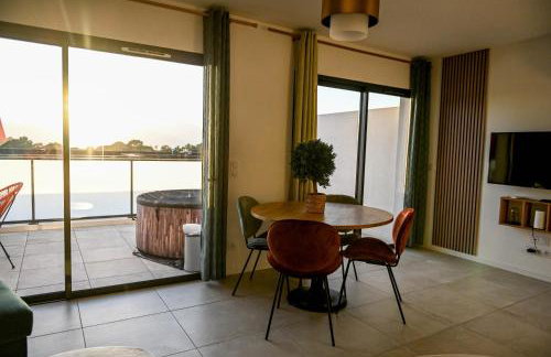 Résidence Porticcio Vacations Vue Mer Piscine & Jacuzzi - Foto 15