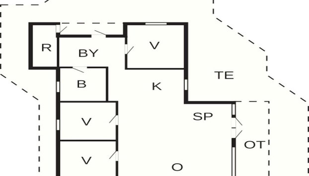 4 Star Holiday Home in Ansager - Photo 5, Plan d’étage
