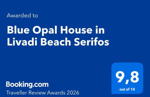 Blue Opal House in Livadi Beach Serifos - Foto 48