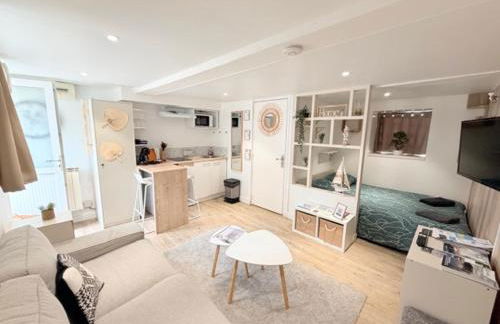 Idéal couple ! Le Nid du Bourg - Proche plage et commerces - serviettes de toilette & linge de lit compris - Photo 33