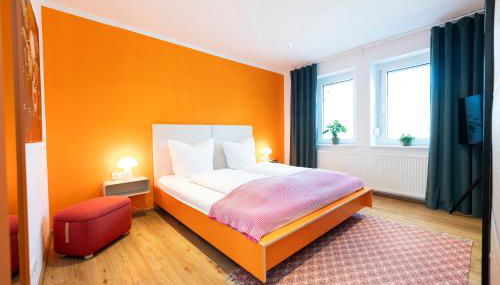 Bunter Hund Apartments - Hund, Parkplatz, Wintergarten - Foto 2, wardrobe