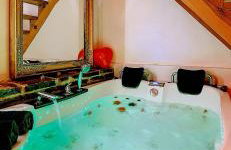 L'Antre vue - jacuzzi au château - Foto 2