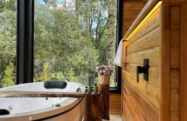 Chalés incríveis com banheira de hidromassagem e vista encantadora - Photo 114