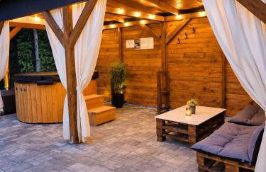 Domek letniskowy Leśne Zacisze- jacuzzi, balia ogrodowa, grill i altana - Foto 7
