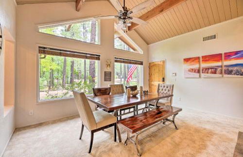 Wooded Yard, Gas Grill Lush Pinetop Retreat - Foto 6