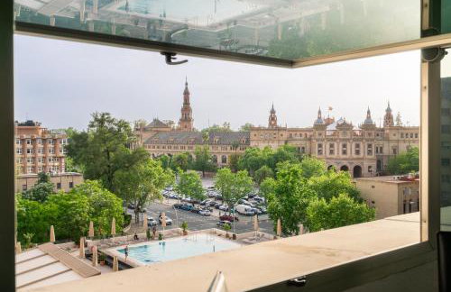 Vistas a Plaza de España y Parking Gratuito - Foto 10