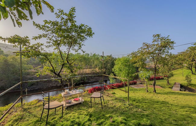 The Lazy River Cottage by cosmicstays - Foto 20