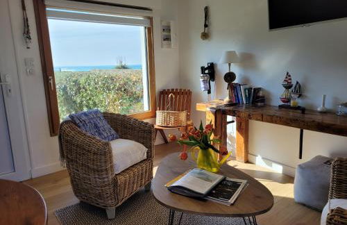 Tipoz'Immo - Le Cocon accès direct plage - chambre vue mer - animaux bienvenus - wifi inclus - linge inclus et lits faits - proche des commerces et des attractions touristiques - Foto 1