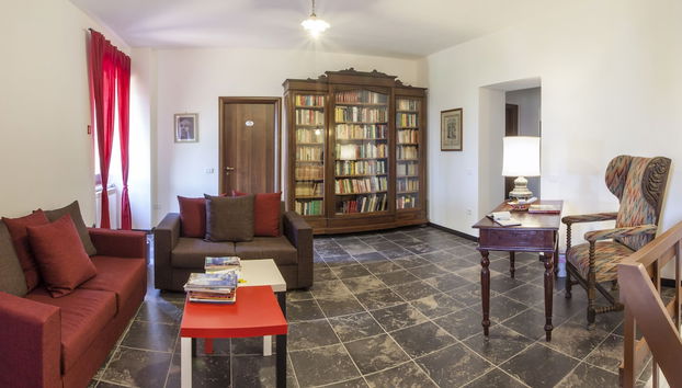 Sala de estar do lobby