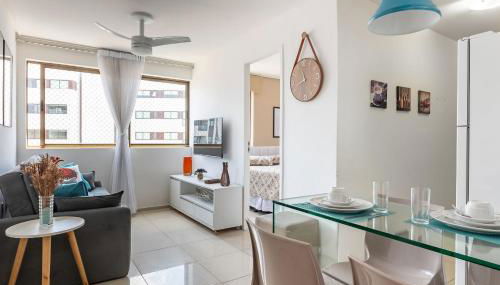 Flat completo e aconchegante nas Graças-SH109M - Foto 4