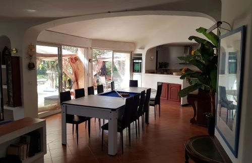 LA MARINE Piscine chauffée villa avec piscine 5 mn à pied de la mer - Foto 7