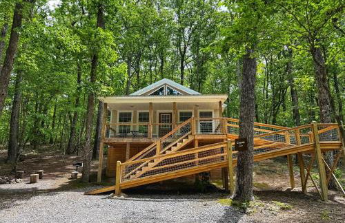 Coyote Cabin at Woodland Retreat at DeSoto beside DeSoto State Park - Foto 1