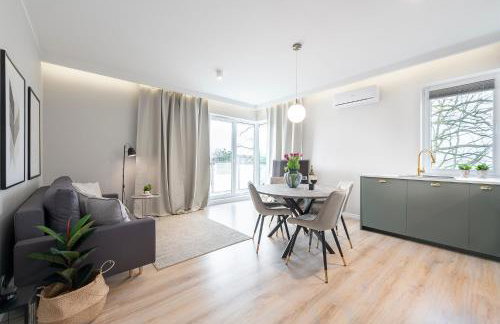 River View - widok na wodę, parking w hali, winda, 3pok i 5 łóżek, klima, Netflix i Max, centrum - Foto 20