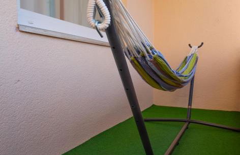 Schöne 2 Zimmerwohnung mit UHD-TV, großem Balkon und Hängematte - Foto 10