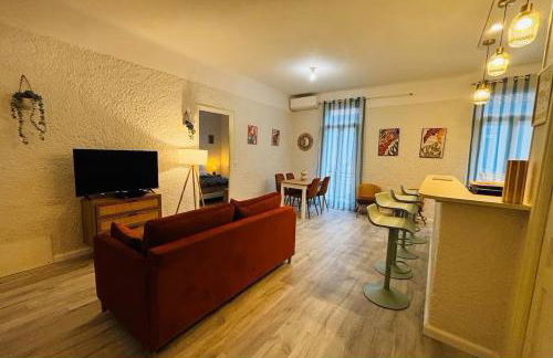 Grand T2 avec Clim Balcon Wifi - Foto 9