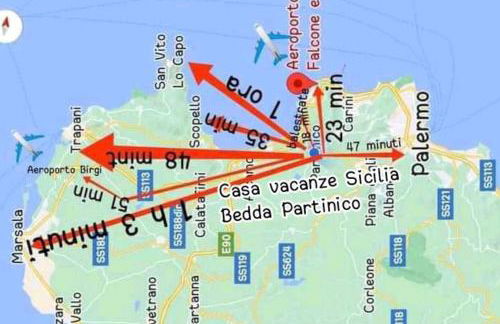 Casa vacanze Sicilia bedda partinico - Foto 12