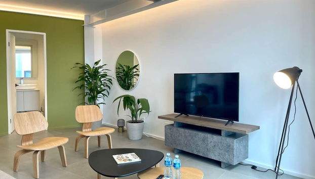 w Modern 1BR With Rooftop Pool In Casco Antiguo - Foto 5, Habitación