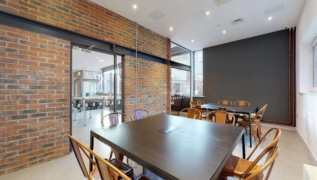 Zona de estar del vestíbulo