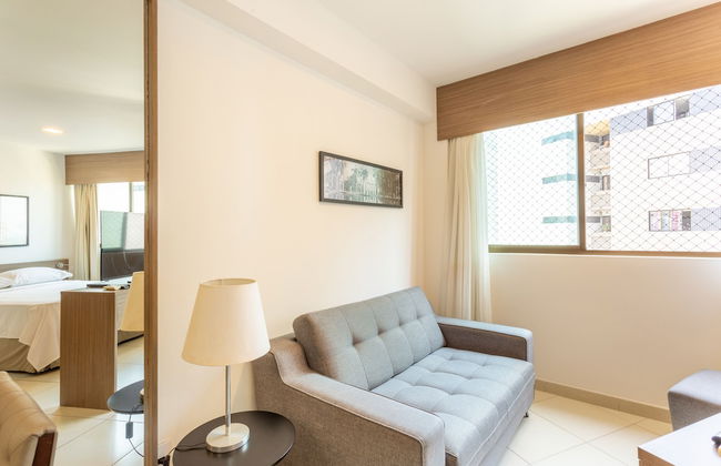 Lindo Flat no Beach Class Santa Maria em Boa Viagem - Foto 53