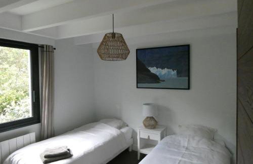 Maison au calme entre Océan et Lac, vue sur le golf, piscine chauffée, classée 4 étoiles - Foto 21