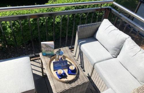 Traumhaftes Appartement mit Balkon - Odins Blick Wohnung 6 - mit Privatstrand, Sauna - Foto 9