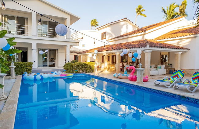 Beachfront 7BR Villa With Pool Maid Los Corales - Foto 54