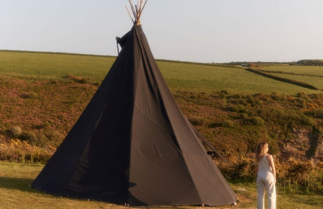Black Shanti Tipi 2 With Ocean View - Foto 6