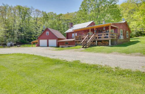 Trout Ponds and Sauna Unique Log Cabin in Freedom - Foto 31