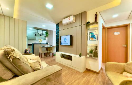 Apto em Condominio Frente Mar com Piscinas Spa Sala de Jogos Quadra de Futebol e Espaco Kids Ideal para Familias - Photo 10