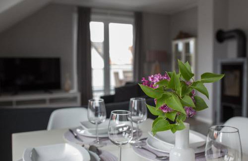 moderne Neubau-Wohnung mit Kamin und 35qm Dachterrasse - Foto 10