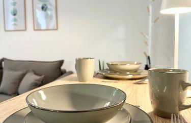 Modernes Apartment mit Queensize-Bett, NETFLIX, Küche, Erdgeschoss, Nähe AMEOS Klinik - Foto 30