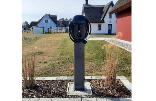 Modernes Reetdach-Ostseeferienhaus Bella Mare, Insel Usedom mit Sauna, Kamin & Sonnenterrasse - Foto 15