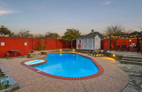 Best of Desoto - 5BR 3BA w Pool Patio BBQ Games - Foto 37